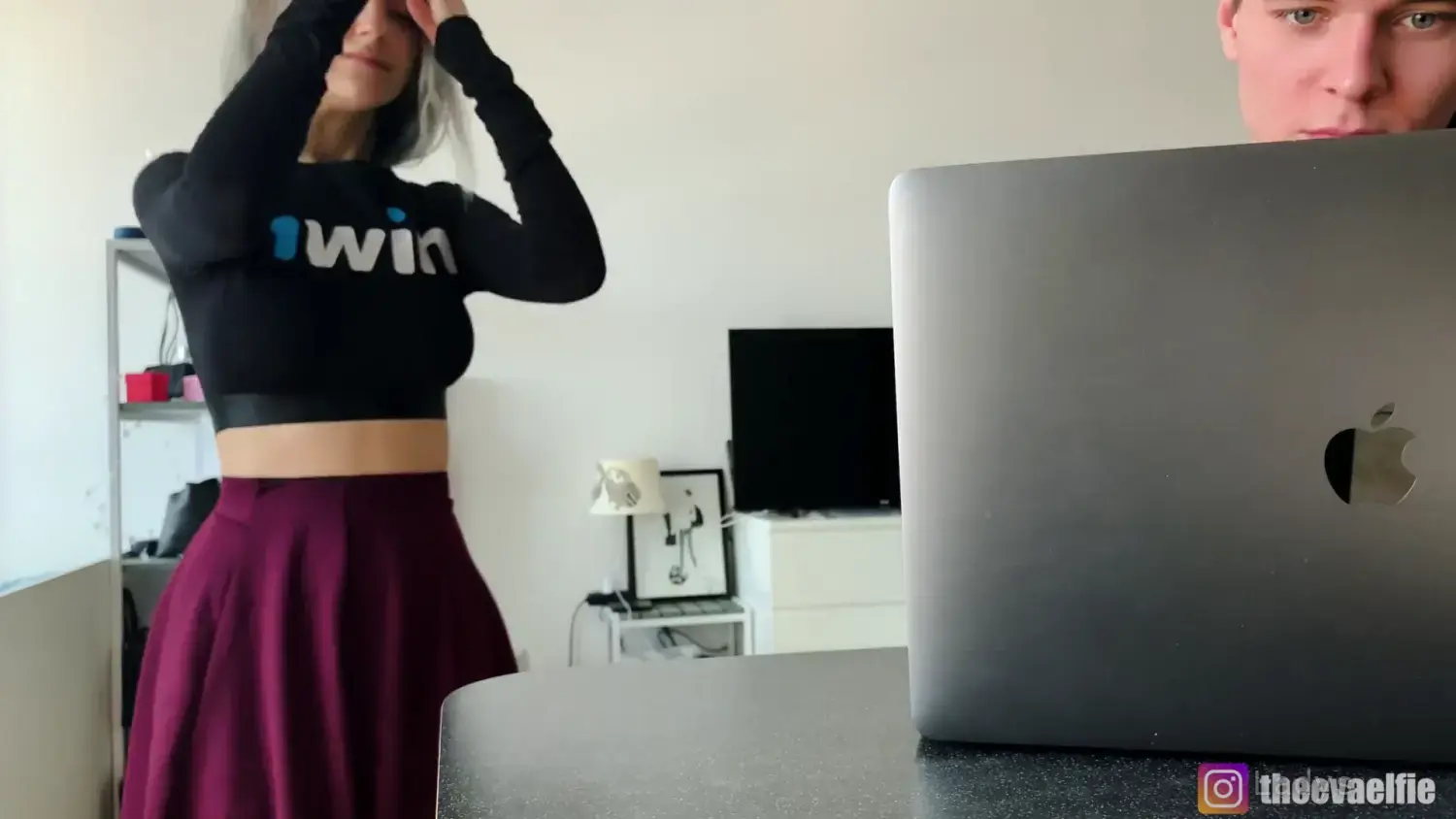 Beautiful nude girl eva elfie nsfw gif